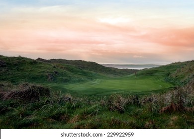 View Of The Ballybunion Links Golf Course In County Kerry Ireland