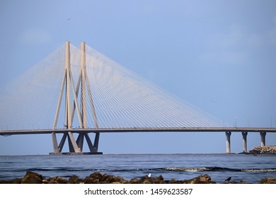 View of Bandra Worli Sea link, Mumbai. - Shutterstock ID 1459623587
