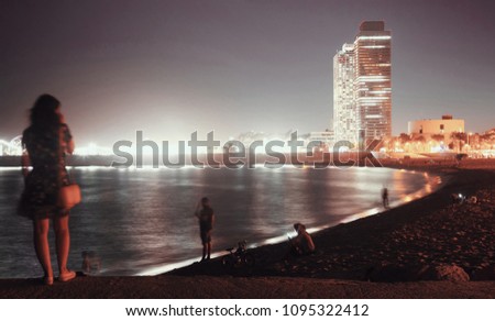 Similar – Image, Stock Photo Hudson River Pier ruins