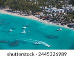 View of Bavaro Beach, Punta Cana, Dominican Republic, West Indies, Caribbean, Central America