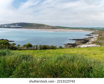 View Of The Bay Of The Celtic Sea On The Southern Coast Of Ireland. Picturesque Seaside Landscape.