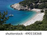 a view of the beach 