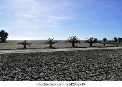 View From The Beach At Motril ,spain