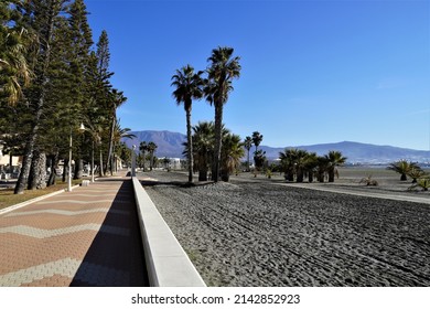 View From The Beach At Motril ,spain