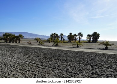 View From The Beach At Motril ,spain