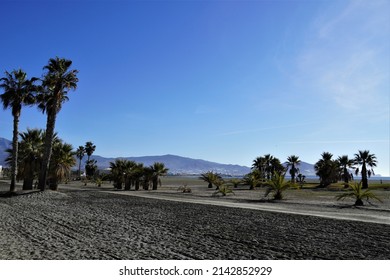 View From The Beach At Motril ,spain