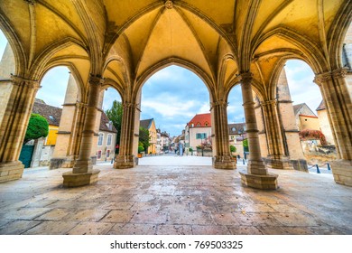 View Of Beaune, Burgundy, France