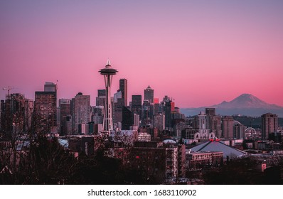 The View of a Beautiful city, Seattle 