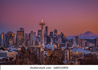The View of a Beautiful city, Seattle 