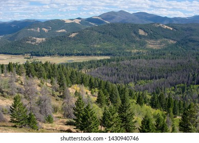 View To Beaverhead-Deerlodge National Forest Near Helena