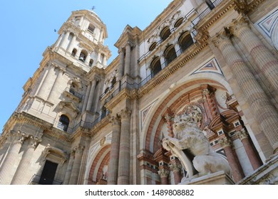 View Of The Bell Tower Of The Roman Catholic Cathedral 