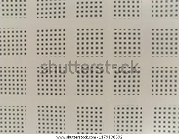 View Below Acoustic Ceiling Modern Office Royalty Free Stock Image