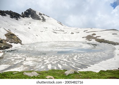 View of Bhrigu lake in July - Shutterstock ID 2005482716