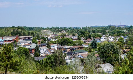 View Of Big Nickel Drive, Sudbury, Ontario, Canada.