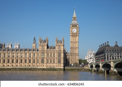 View Of Bigben In London England