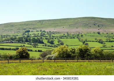 View Of The Black Mountains Of Wales.