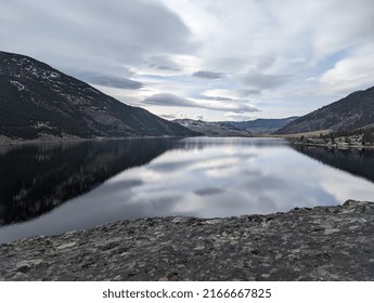 View From A Bluff On Nicola Lake