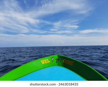 A view from the boat