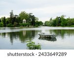 a view of a Bois de Vincennes, in paris