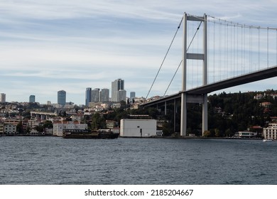 View Of Bosphorus Bridge And European Side Of Istanbul