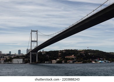 View Of Bosphorus Bridge And European Side Of Istanbul