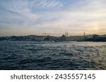 The view of Bosphorus in Istanbul, Turkey. 