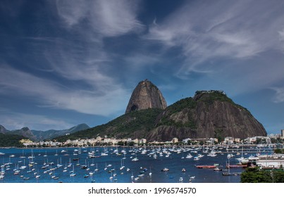 View of Botafogo, Guanabara Bay and Sugar Loaf Mountain