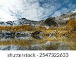 View from Brewer Creek Trail during larch season. October 6, 2024.