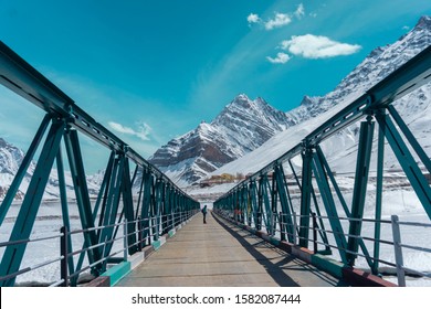 A view from a bridge.