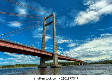 View Of The Bridge Puente De La Amistad Taiwan In Costa Rica