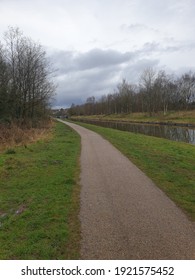 View Of Bridgewater Canal Near Worlsey