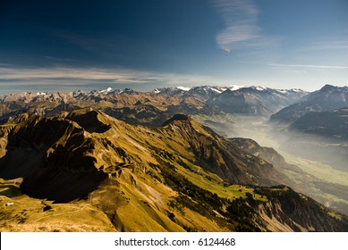View from Brienzer Rothorn, Switzerland. - Shutterstock ID 6124468