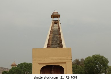 View Of Brihad Samrat Yantra In Jantar Mantar Jaipur India.