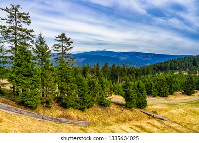 View Of The Brocken In The Harz Mountains 