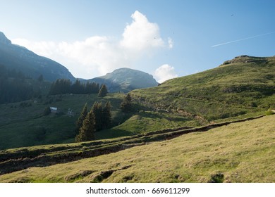 View from Bucegi mountains, Romania, Bucegi National Park
