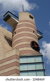 View of building with clock at One Poultry in london