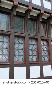 view of a building with many windows