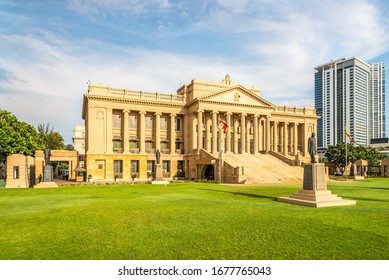 View At The Building Of Old Parliament In Colombo, Sri Lanka