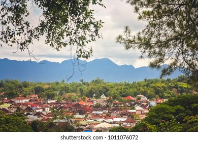 View Of The Bukittingi Town In Sumatra, Indonesia