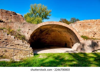 View of the bulwark Del Barco, Ferrara, Italy - Shutterstock ID 2246700003