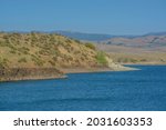 The view of C. Ben Ross Reservoir near Hillsdale, Adams County, Idaho