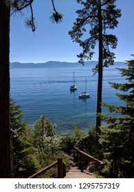 View From A Cabin At Lake Tahoe.