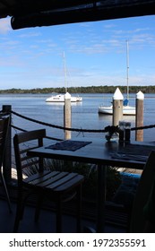 View From A Cafe On The Clarence River, Iluka, Northern NSW, Australia