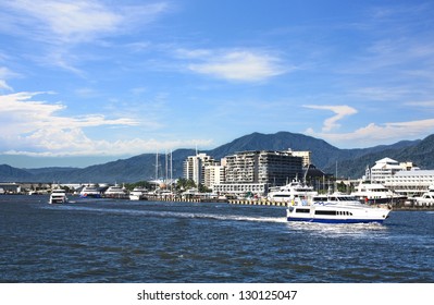 View Of Cairns Harbor Queensland Australia