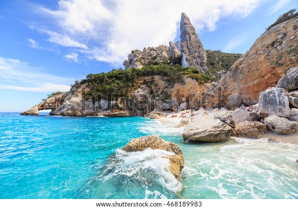 View Cala Goloritze Beach Sardegna Stock Photo (Edit Now) 468189983