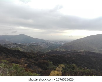 View Of Cali, Colombia From The Farallones Mountains