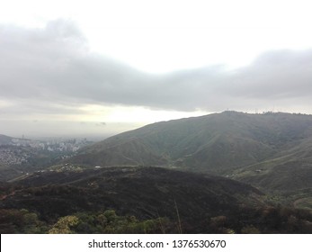 View Of Cali, Colombia From The Farallones Mountains