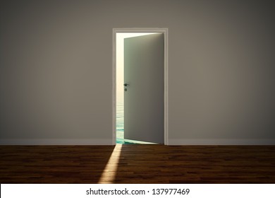 Slightly Opened Door Images Stock Photos Vectors Shutterstock