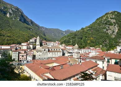 A View Of Campagna, Village In The Province Of Salerno, Italy