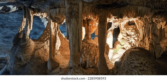 View at Cango cave on South Africa